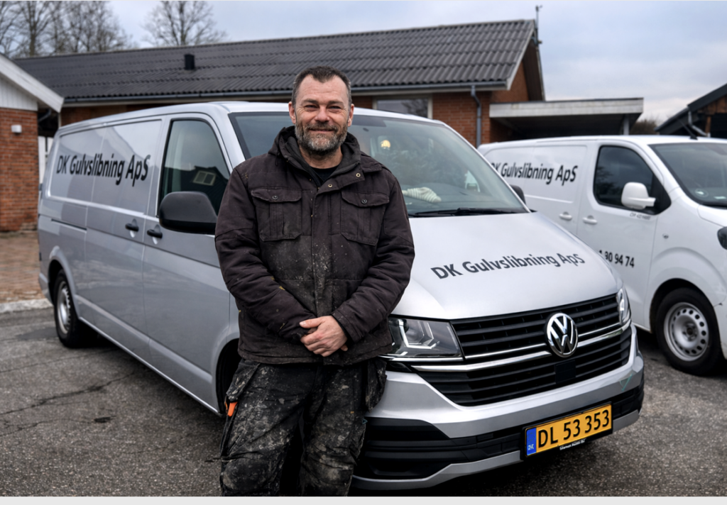 Professionel gulvslibning -DENIS